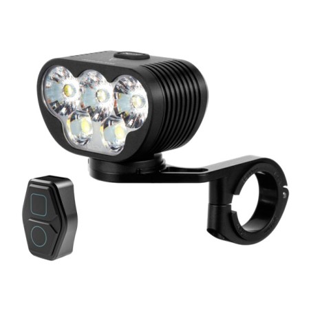 fiets koplamp monteer 8000s galaxy v2 remote version