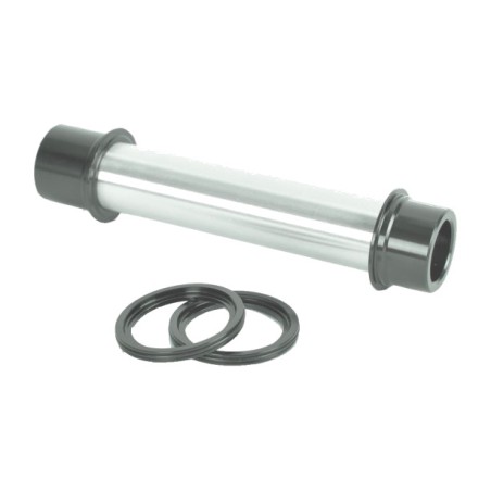 axle with hub adapters and dust covers nexo boost mtb center lock 15x110 mm