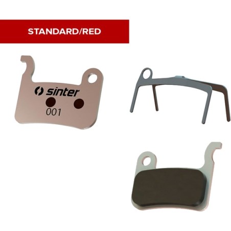 pastiglie freno a disco sinterizzate 001 shimano a type standard (25u)