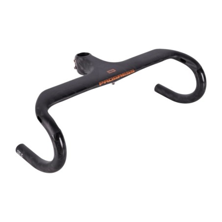τιμόνι ποδηλάτου δρόμου pg-243 ltd cockpit carbon road 44cm 90 mm