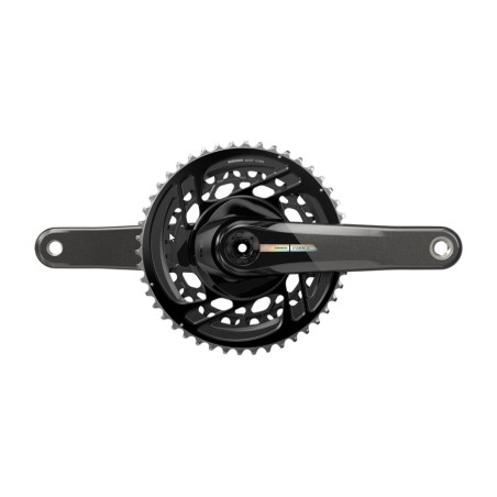 pedaleira e coroa de carbono sem copos force d2 dub direct mount 50x37t 12v