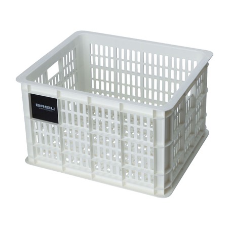 cesta de bicicleta de plástico crate m 29.5l (34x40x25 cm)
