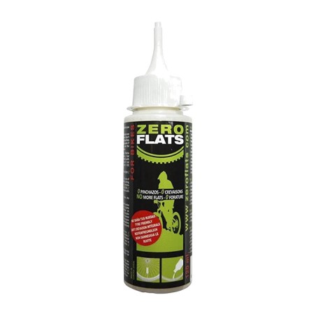 anti-puncture sealing liquid for tubular tires zero flats 120 ml