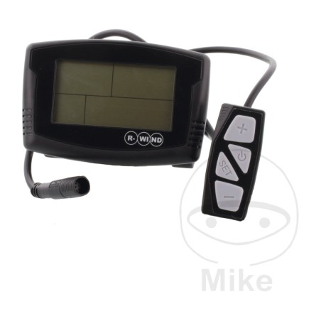 ciclocomputer con telecomando lcd