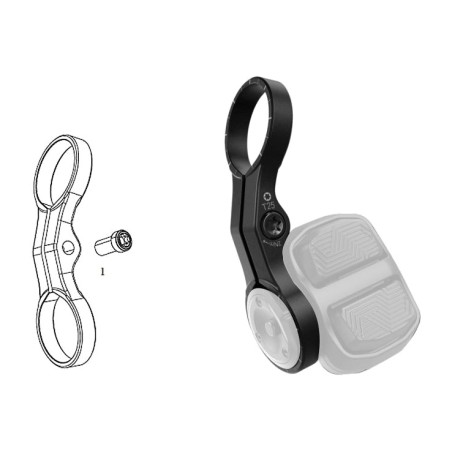 abraçadora esquerra/dreta comandament canvi electrònic infinite axs pod ultimate