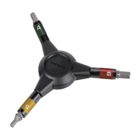 herramienta llave para tuercas hexagonal y-hex speed 4/5/6 mm