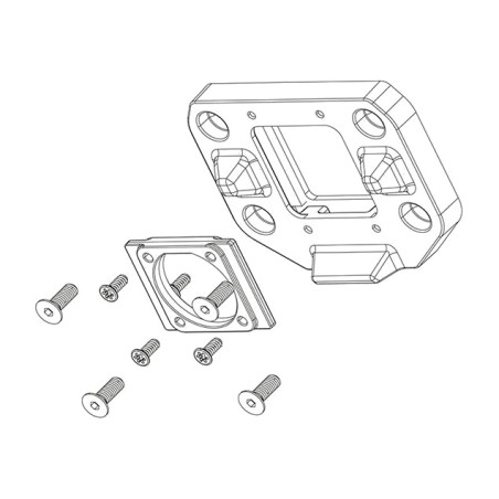 βάση πρόσθετης μπαταρίας με σύνδεσμο sram e-bike eagle powetrain 185mm