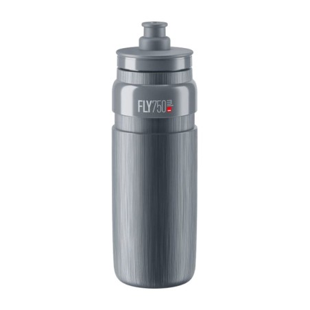 vattenflaska grå 750 ml elite fly tex