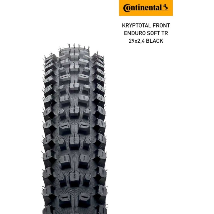CONTINENTAL Ελαστικό ποδηλάτου KRYPTOTAL FRONT ENDURO SOFT