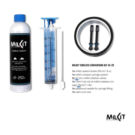 kit de conversió per tubelitzar rodes conversion kit 29 45 tubeless