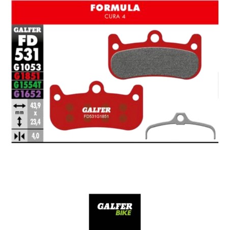 blok, rem formula cura 4 - fd531g advanced g1851 mtb