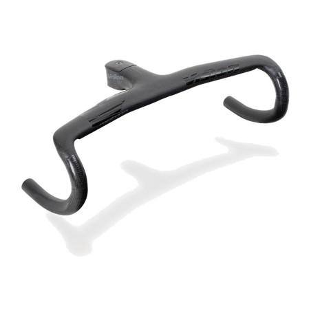 manillar de bicicleta integrat de carboni metron 5d acr evo 120x400mm
