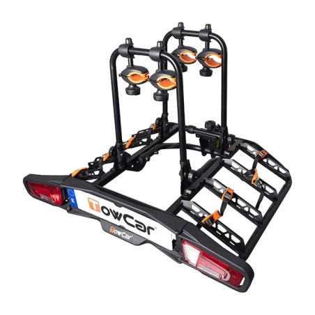 suporte para bicicletas com engate de reboque t4
