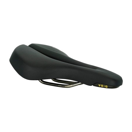 pyörän satula vaia royalgel moderate unisex black soft touch my24