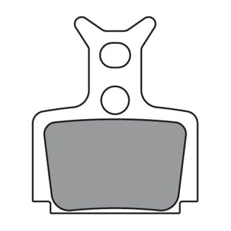 plaquettes de frein avec système de refroidissement pour vélos avid trail/guide organic