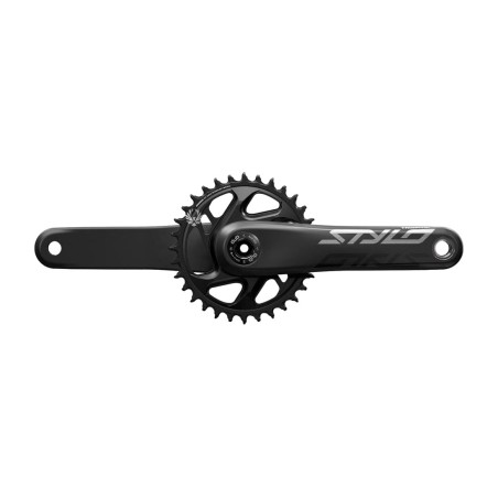 pédalier et assiette stylo carbon eagle dub fat4