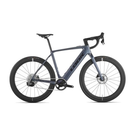 vélo de route e765 optimum 2 rival etap axs grey-blu eléctrica