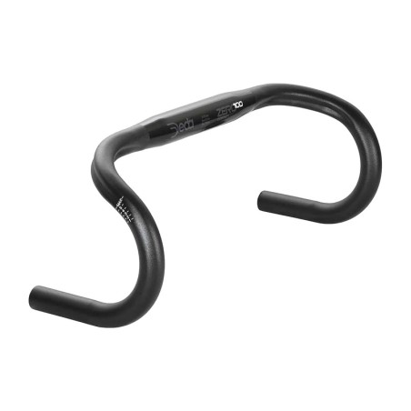 manubrio della bicicletta zero100 deep di2 31.7 aluminio bob