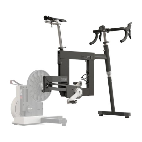 smart bicycle frame for rollers square