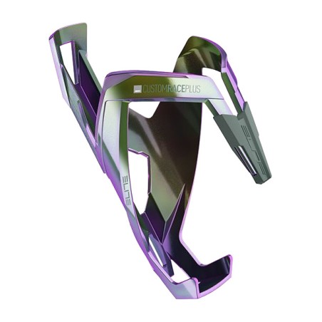 bottle holder custom race plus verde/violeta brillo