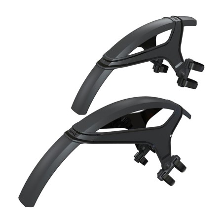 spatbordset deflector fm65 26-29" negro