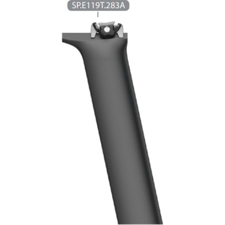 reservedel sadelpind med blank finish e-119