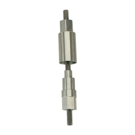 replacement bushing extractor for shock absorption system