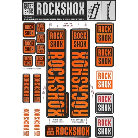 ophangstang lijmset 30/32mm rs1 2018