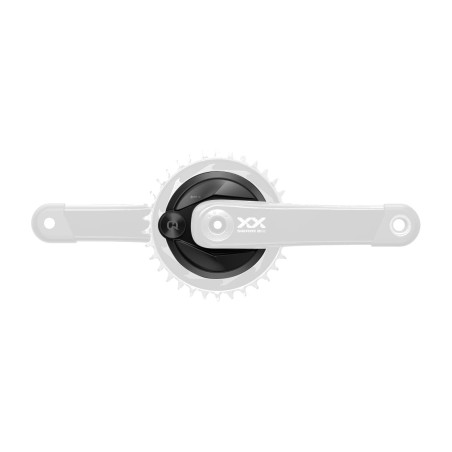 spider with potentiometer for bicycle chainring includes eight screws and pin for chainring t-type axs eagle xx/ xxsl