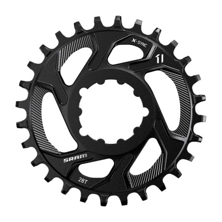 fietsplaat dm 6º offset 1x x-sync 11v