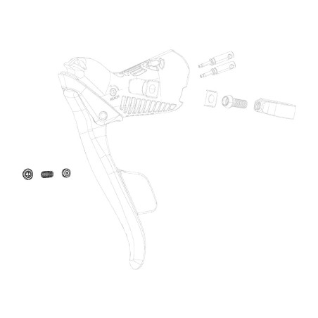 kit de schimb arc pentru comandă dublă red/force etap axs
