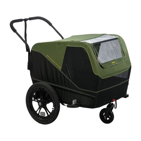 bicycle trailer for transporting medium-sized pets bs-c12