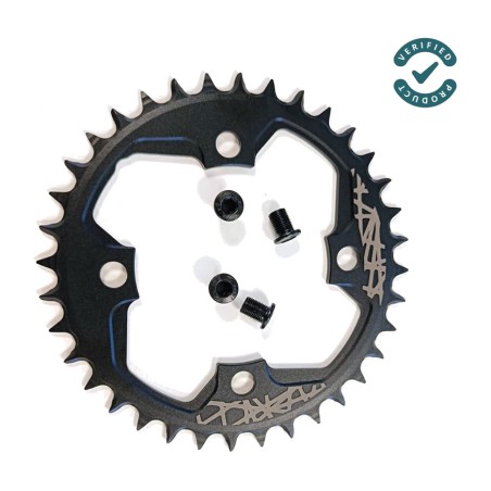 plat megatooth de bicicleta compatible powerbox 96 bcd wa697 shimano 1x12v