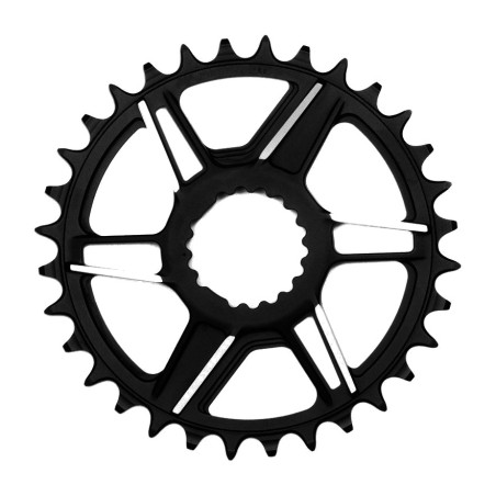 aluminiumkedjering för direktmontering kompatibel gradient modular megatooth shimano 12v wa083