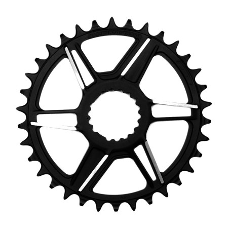 direct te monteren aluminium fietskettingblad gradient modular megatooth shimano 12v wa084