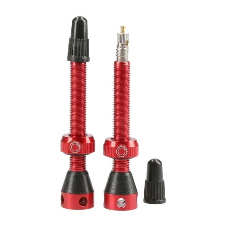 valve tubeless en aluminium side holes (par)