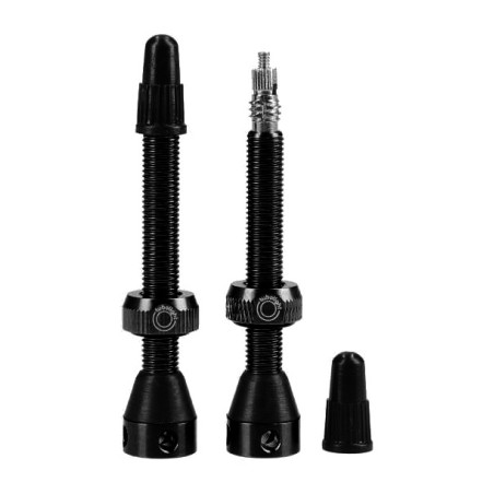 valve tubeless en aluminium side holes (par)