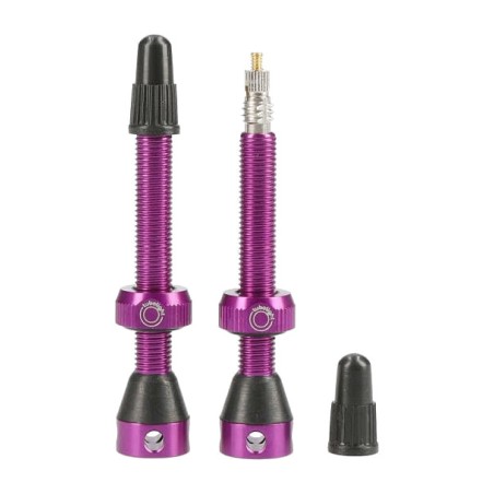 supapă tubeless din aluminiu side holes (par)