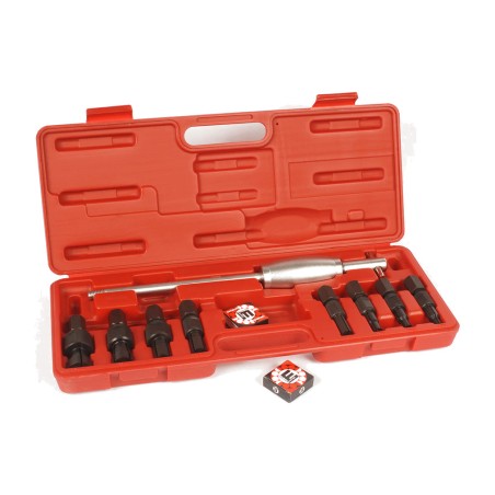 kit d''extraction de roulements pour trous borgnes avec traitement à l''oxyde noir bbt-100