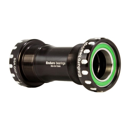 threaded bottom bracket with stainless steel angular bearings for road cranks bks-6041 shimano 68mm/73mm bsa
