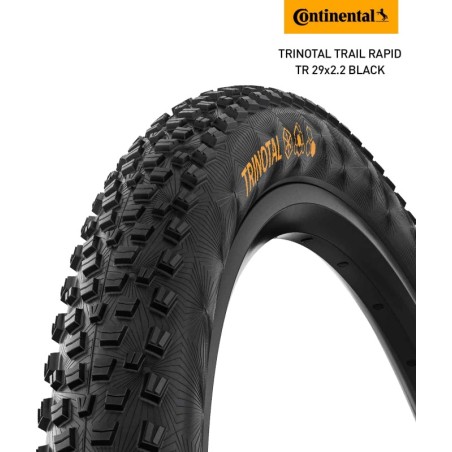 cyckeldäck trinotal tr 29" 29x2.4, trail casing rapid compound