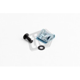 EVOTECH Kit de tornillo rápido con cabeza allen y grapa clip M6x12mm SGB-12-SLIP