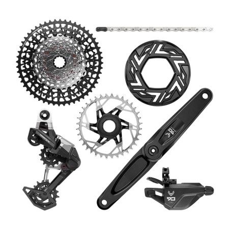 drivgruppe og kranke eagle 90 brose isis 165 mm (10-52) e-mtb