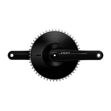 carbon crankstel en kettingbladen red e1 aero dub direct mount 50d