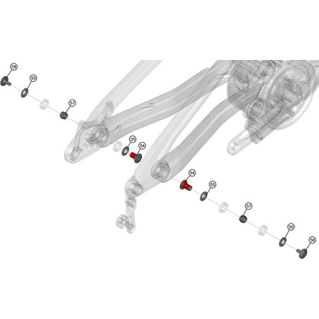 βίδες για ηλεκτρικές αντηρίδες e-bike pinion igb