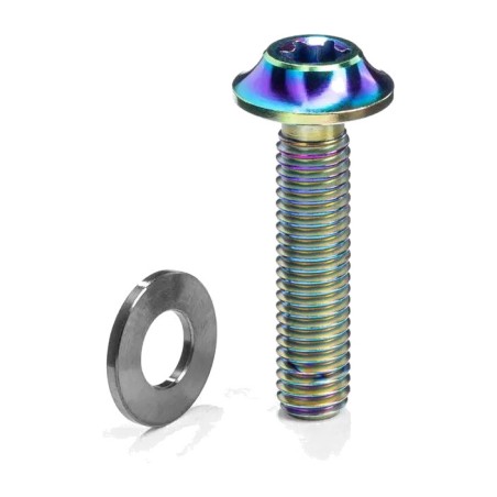 ruuvi litteäasennusjarrusatulaan m5x27 mm titanio