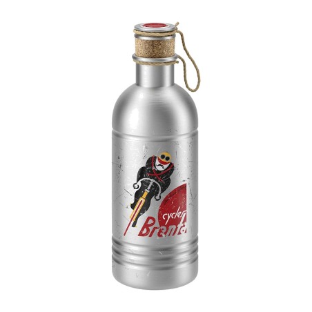 bouteille/canette en aluminium vintage cycles brenta 600ml