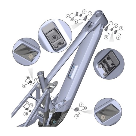 guiacables e-bike e-riot cf