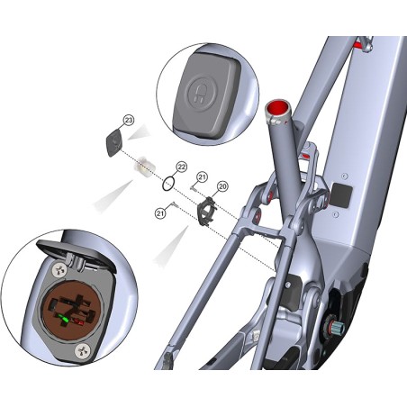 laderuitsonderdeel e-bike e-asx