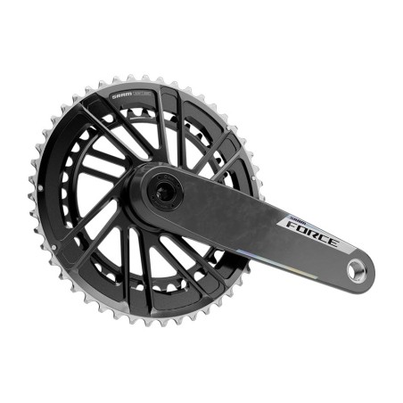 carbon crankstel en kettingblad. force e1 dub direct mount 46x33d